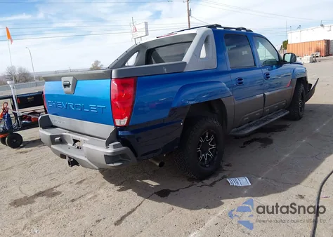 2002 Chevrolet Avalanche 1500 from USA, damaged, VIN 3GNEK13T62G263241